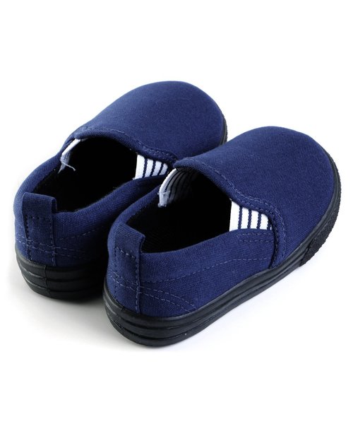 Ampersand(アンパサンド)の「ベビースリッポン(スリッポン・キッズ・ブラック/マスタード/ネイビー/ピンク/カーキ/グレー・15 /14.5/14/13.5/13)」の9枚目の写真