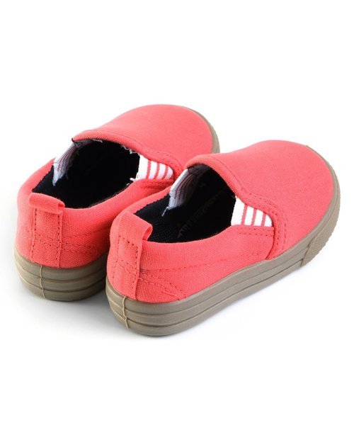 Ampersand(アンパサンド)の「ベビースリッポン(スリッポン・キッズ・ブラック/マスタード/ネイビー/ピンク/カーキ/グレー・15 /14.5/14/13.5/13)」の10枚目の写真