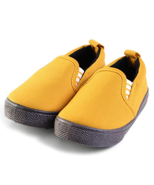 Ampersand(アンパサンド)の「ベビースリッポン(スリッポン・キッズ・ブラック/マスタード/ネイビー/ピンク/カーキ/グレー・15 /14.5/14/13.5/13)」の19枚目の写真