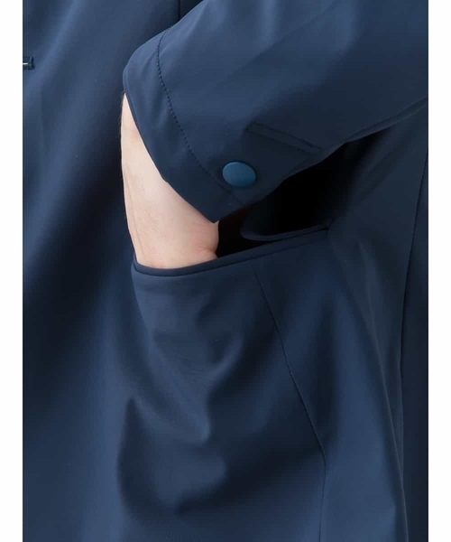 MK MICHEL KLEIN HOMME （エムケーミッシェルクランオム）の「ハイパー２WAY 撥水加工ジャケット（テーラードジャケット・メンズ・ブラック/ネイビー・LARGE/MEDIUM）」の7枚目の写真
