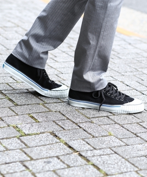 Keds(ケッズ)の「Keds別注BIG LEAGER HICUT(スニーカー・メンズ・ブラウン/ベージュ/ブラック・70/50/60)」の2枚目の写真