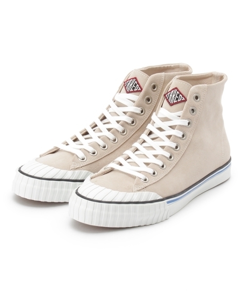 Keds(ケッズ)の「Keds別注BIG LEAGER HICUT(スニーカー・メンズ・ブラウン/ベージュ/ブラック・70/50/60)」の4枚目の写真