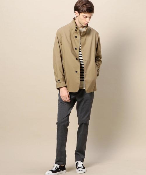 BEAUTY&YOUTH UNITED ARROWS（ビューティーアンドユースユナイテッドアローズ）の「BY ストレッチ チノ スリムパンツ ◆（チノパンツ・メンズ・ダークグレー・MEDIUM/LARGE/X-LARGE/SMALL）」の9枚目の写真