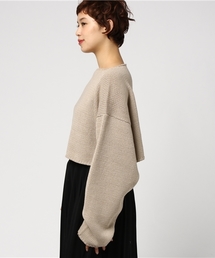 SULVAM SHORT KNIT プルオーバー sulvam（サルバム）の「SULVAM SHORT KNIT プルオーバー◇（ニット