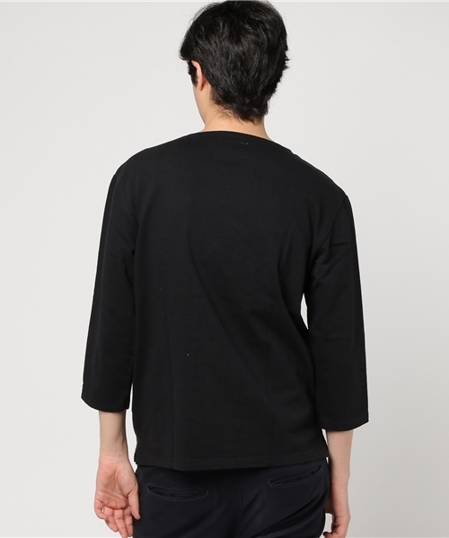 SONTAKU（ソンタク）の「ヘビーウェイトバスクシャツ 7分袖（Tシャツ