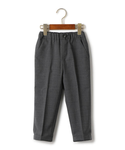 green label relaxing（グリーンレーベルリラクシング）の「【キッズ】TWフルレングスパンツ（スーツパンツ・キッズ・グレー/ネイビー・115/125/135）」の2枚目の写真