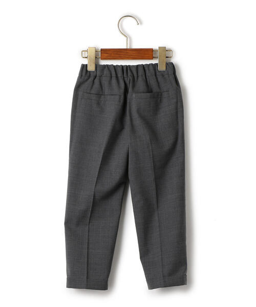 green label relaxing（グリーンレーベルリラクシング）の「【キッズ】TWフルレングスパンツ（スーツパンツ・キッズ・グレー/ネイビー・115/125/135）」の3枚目の写真
