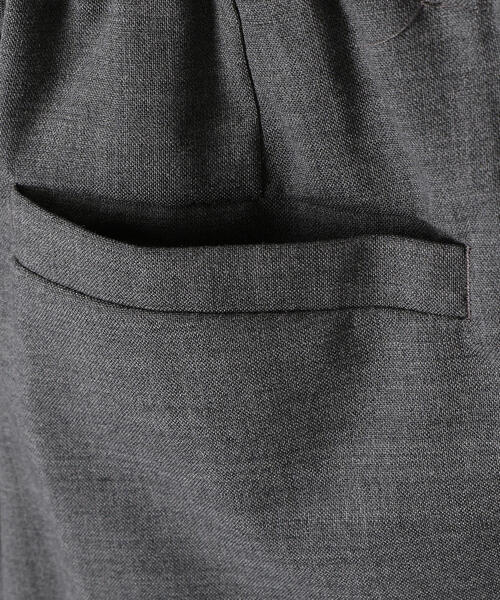 green label relaxing（グリーンレーベルリラクシング）の「【キッズ】TWフルレングスパンツ（スーツパンツ・キッズ・グレー/ネイビー・115/125/135）」の6枚目の写真