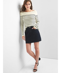 GAP | Gap ストライプボートネック プルオーバーセーター(ニット/セーター)