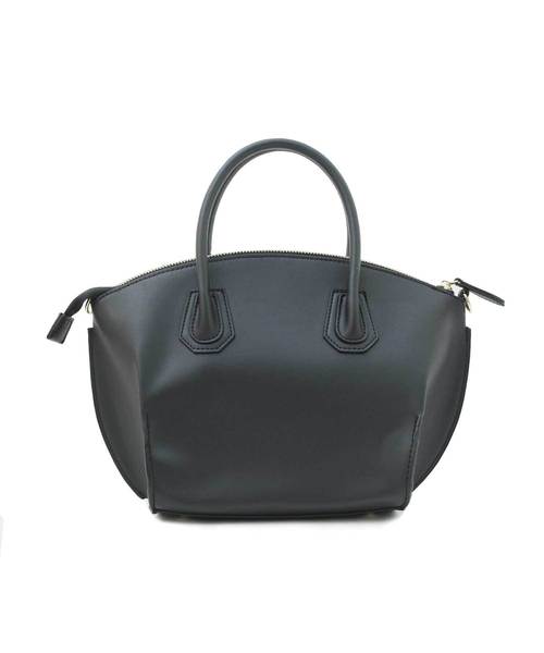 Luz Llena（ラズレナ）の「ヌバック調コンビボストンバッグ（ショルダーバッグ・レディース・ブラック/ブラウン・ﾌﾘ-）」の8枚目の写真