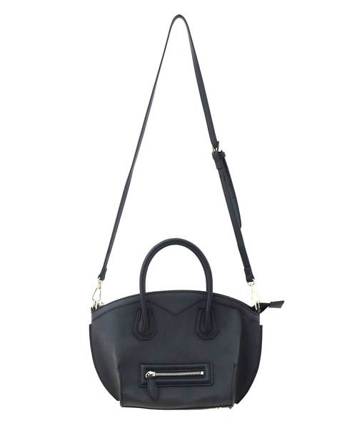 Luz Llena（ラズレナ）の「ヌバック調コンビボストンバッグ（ショルダーバッグ・レディース・ブラック/ブラウン・ﾌﾘ-）」の10枚目の写真