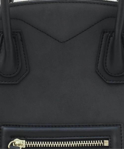 Luz Llena（ラズレナ）の「ヌバック調コンビボストンバッグ（ショルダーバッグ・レディース・ブラック/ブラウン・ﾌﾘ-）」の15枚目の写真