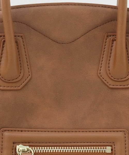 Luz Llena（ラズレナ）の「ヌバック調コンビボストンバッグ（ショルダーバッグ・レディース・ブラック/ブラウン・ﾌﾘ-）」の17枚目の写真