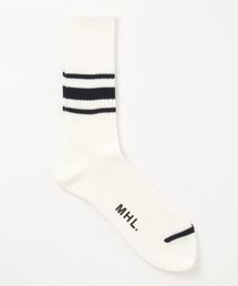MHL. | NAVAL STRIPE SOCK(ソックス/靴下)