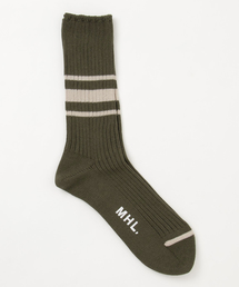 MHL. | NAVAL STRIPE SOCK(ソックス/靴下)