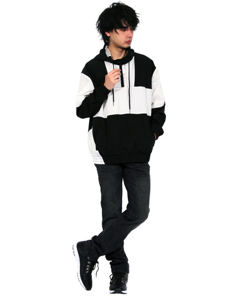 ８(eight)（エイト）の「ナイロンパーカー ジャケット アウター ストリート（ナイロンジャケット・メンズ・ブラック/ネイビー/レッド・LARGE/MEDIUM）」の21枚目の写真