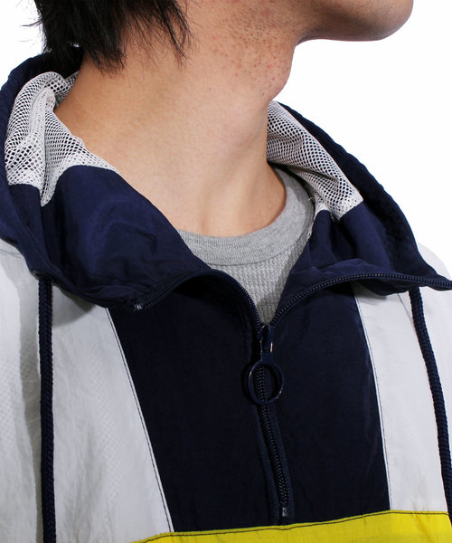 ８(eight)（エイト）の「ナイロンパーカー ジャケット アウター ストリート（ナイロンジャケット・メンズ・ブラック/ネイビー/レッド・LARGE/MEDIUM）」の22枚目の写真