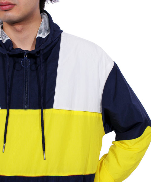 ８(eight)（エイト）の「ナイロンパーカー ジャケット アウター ストリート（ナイロンジャケット・メンズ・ブラック/ネイビー/レッド・LARGE/MEDIUM）」の15枚目の写真