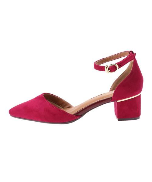 Green Parks(グリーンパークス)の「【オンライン限定サイズあり】ストラップパンプス(パンプス・レディース・グレー/ブラック/ベージュ/パープル・S/M/L/LL)」の10枚目の写真