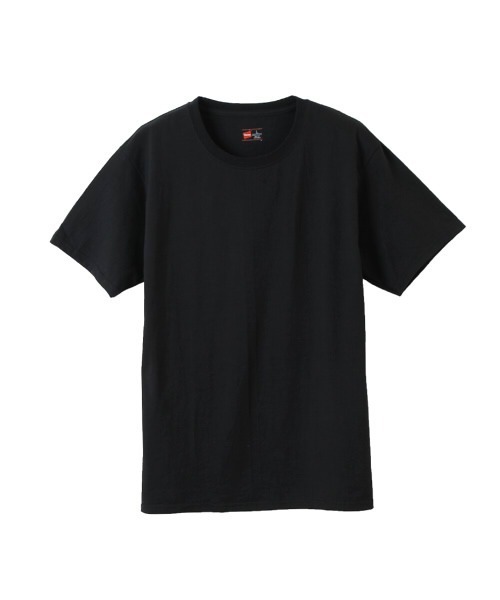 HANES(ヘインズ)の「【Hanes/ヘインズ】メンズ 魂シリーズ【2枚組】ビジカジ魂 クルーネックTシャツ(Tシャツ/カットソー・メンズ・ブラック/ホワイト・XXX-LARGE/XX-LARGE)」の2枚目の写真