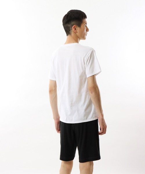 HANES(ヘインズ)の「【Hanes/ヘインズ】メンズ 魂シリーズ【2枚組】ビジカジ魂 クルーネックTシャツ(Tシャツ/カットソー・メンズ・ブラック/ホワイト・XXX-LARGE/XX-LARGE)」の6枚目の写真