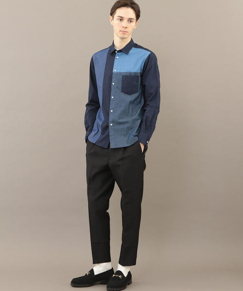 BEAUTY&YOUTH UNITED ARROWS(ビューティーアンドユースユナイテッドアローズ)の「BY パネル スイッチ レギュラーカラーシャツ ◆(シャツ/ブラウス・メンズ・その他1/その他2/その他3・SMALL/MEDIUM/LARGE/X-LARGE/X-SMALL)」の5枚目の写真