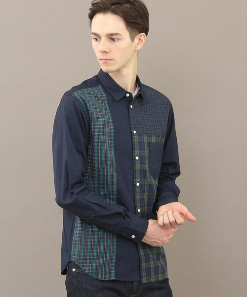 BEAUTY&YOUTH UNITED ARROWS(ビューティーアンドユースユナイテッドアローズ)の「BY パネル スイッチ レギュラーカラーシャツ ◆(シャツ/ブラウス・メンズ・その他1/その他2/その他3・SMALL/MEDIUM/LARGE/X-LARGE/X-SMALL)」の10枚目の写真