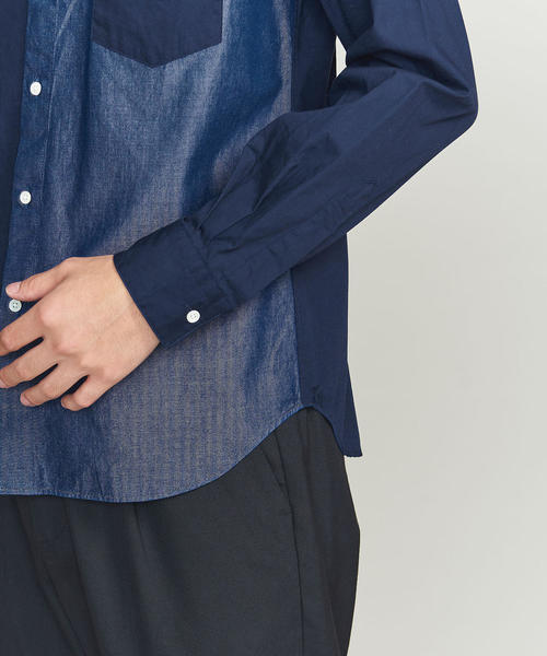 BEAUTY&YOUTH UNITED ARROWS(ビューティーアンドユースユナイテッドアローズ)の「BY パネル スイッチ レギュラーカラーシャツ ◆(シャツ/ブラウス・メンズ・その他1/その他2/その他3・SMALL/MEDIUM/LARGE/X-LARGE/X-SMALL)」の21枚目の写真