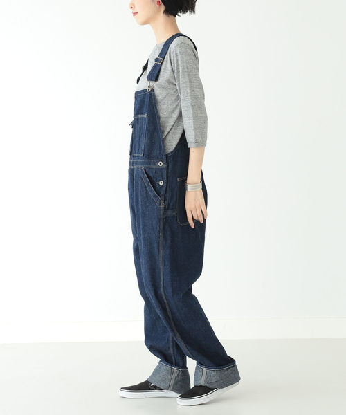 BEAMS BOY（ビームスボーイ）の「【予約】orslow / OVERALL（つなぎ/オールインワン・レディース・インディゴブルー/その他1・ONE SIZE）」の5枚目の写真
