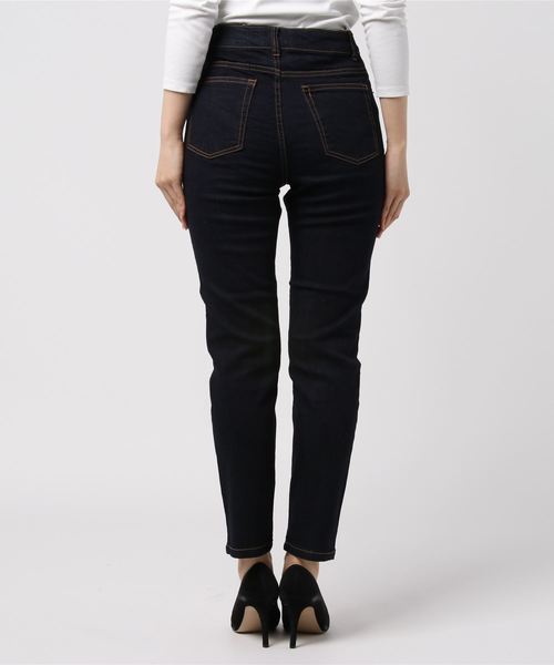 KOBE LETTUCE(コウベレタス)の「ストレッチスリムストレートデニムパンツ(デニムパンツ・レディース・ブルー/インディゴブルー/ワンウォッシュ・M/S)」の15枚目の写真