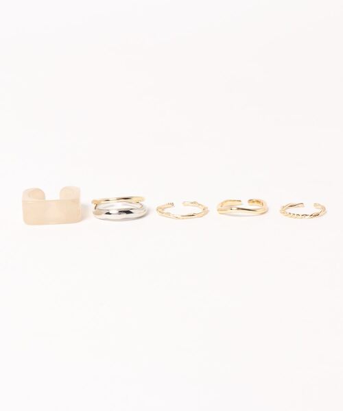 LOWRYS FARM(ローリーズファーム)の「キャシャセットリング 826717(リング・レディース・その他1/その他2/その他3/イエロー系その他/その他5/アイボリー/その他8/ホワイト/その他9/その他10/ブラック系その他/グレー/グレー系その他/その他11・FREE)」の14枚目の写真