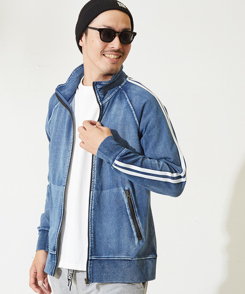 improves(インプローブス)の「ラインカットデニムジャケット(デニムジャケット)」|サックスブルー