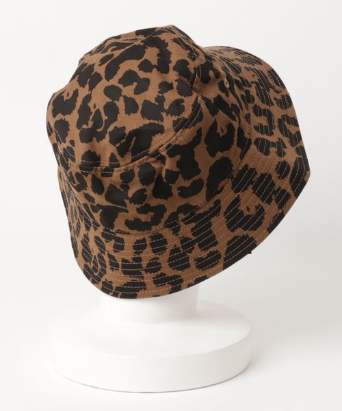 WEGO(ウィゴー)の「WEGO/アニマル柄バケットハット(ハット・レディース・ブラウン/グレー・FREE)」の3枚目の写真