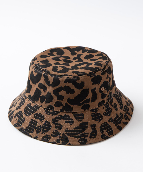 WEGO(ウィゴー)の「WEGO/アニマル柄バケットハット(ハット・レディース・ブラウン/グレー・FREE)」の8枚目の写真
