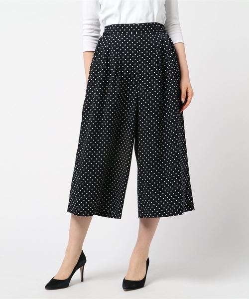 12Twelve Agenda(トゥエルブ アジェンダ)の「ジョーゼットウエストギャザースカーチョ(その他パンツ・レディース・ネイビー/ブルー/ピンクベージュ・M)」の7枚目の写真