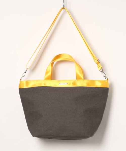 AMERICAN HOLIC（アメリカンホリック）の「7col.5ポケット2WAYトートバッグ（トートバッグ・レディース・グレー/カーキ/ラベンダー/ピンク/ホワイト/アイボリー/ブラック・FREE）」の4枚目の写真