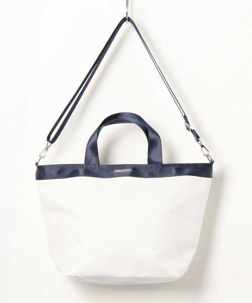 AMERICAN HOLIC（アメリカンホリック）の「7col.5ポケット2WAYトートバッグ（トートバッグ・レディース・グレー/カーキ/ラベンダー/ピンク/ホワイト/アイボリー/ブラック・FREE）」の2枚目の写真