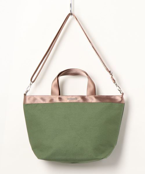 AMERICAN HOLIC（アメリカンホリック）の「7col.5ポケット2WAYトートバッグ（トートバッグ・レディース・グレー/カーキ/ラベンダー/ピンク/ホワイト/アイボリー/ブラック・FREE）」の5枚目の写真