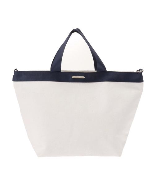 AMERICAN HOLIC（アメリカンホリック）の「7col.5ポケット2WAYトートバッグ（トートバッグ・レディース・グレー/カーキ/ラベンダー/ピンク/ホワイト/アイボリー/ブラック・FREE）」の10枚目の写真