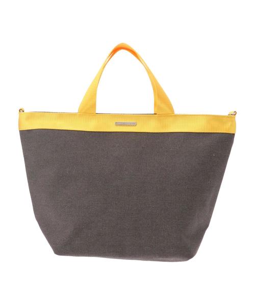 AMERICAN HOLIC（アメリカンホリック）の「7col.5ポケット2WAYトートバッグ（トートバッグ・レディース・グレー/カーキ/ラベンダー/ピンク/ホワイト/アイボリー/ブラック・FREE）」の8枚目の写真