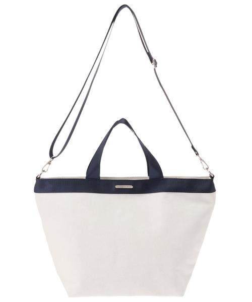 AMERICAN HOLIC（アメリカンホリック）の「7col.5ポケット2WAYトートバッグ（トートバッグ・レディース・グレー/カーキ/ラベンダー/ピンク/ホワイト/アイボリー/ブラック・FREE）」の19枚目の写真