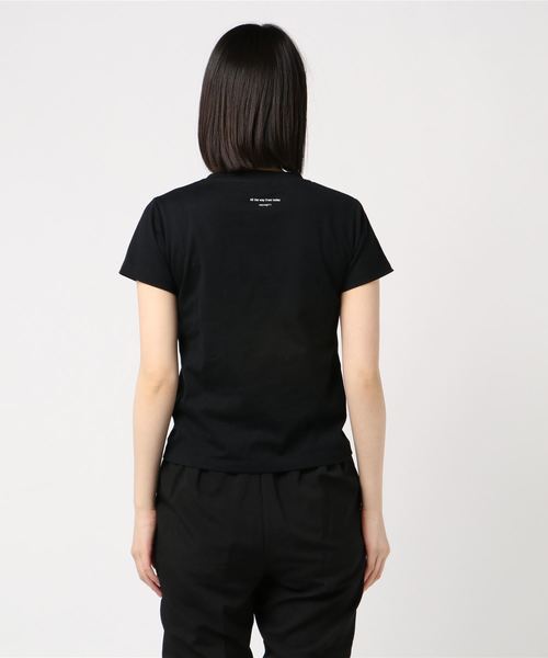 aquagirl（アクアガール）の「aquagirl別注Piece of cakeプリントポケットTee（Tシャツ/カットソー・レディース・ブラック・FREE）」の3枚目の写真