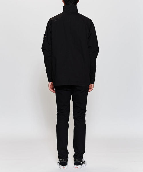 STONE  ジップアップシャツ STONE ISLAND ジップアップ オーバーシャツ - メルカリ