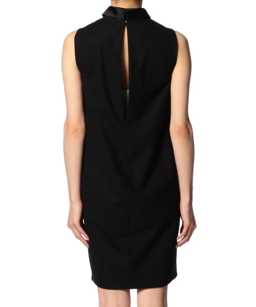 ASTRAET（アストラット）の「ASTRAET(アストラット）ジョーゼットハイネックノースリーブワンピース（ワンピース・レディース・ブラック・0/1）」の11枚目の写真