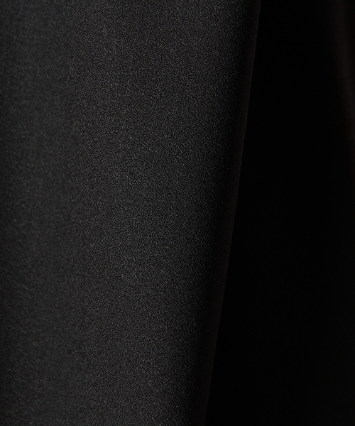ASTRAET（アストラット）の「ASTRAET(アストラット）ジョーゼットハイネックノースリーブワンピース（ワンピース・レディース・ブラック・0/1）」の8枚目の写真