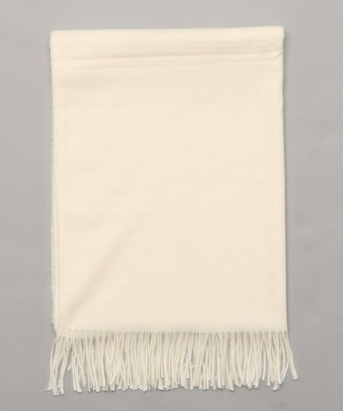 apres jour mignon（アプレジュールミニョン）の「【apresjour mignon×ARIAZ】カシミヤタッチウールストール（ストール/ショール・レディース・ベージュ/カーキ/アイボリー/スモークグレー・ONESIZE）」の9枚目の写真