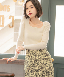 LOWRYS FARM | スクエアタイトプルオーバー　851130(ニット/セーター)