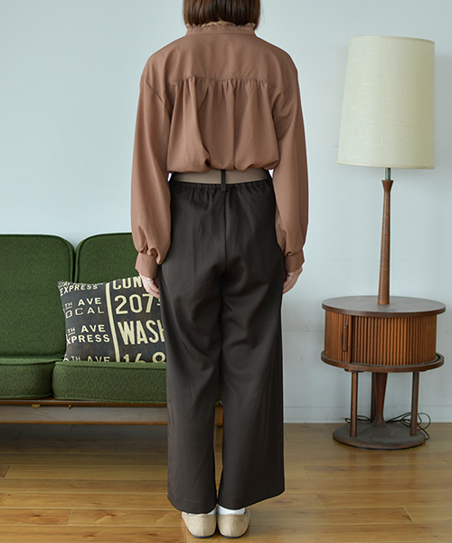 PairPair(ペアペア)の「レース付イロイロボタン袖ボリュームブラウス(シャツ/ブラウス・レディース・ブラック/アイボリー/ボルドー/モカ・FREE)」の16枚目の写真