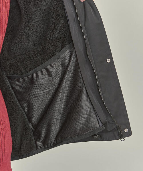 BEAUTY&YOUTH UNITED ARROWS（ビューティーアンドユースユナイテッドアローズ）の「BY クリアツイル 3WAY フード ブルゾン（ブルゾン・メンズ・ブラック/オリーブ/ネイビー・XL/M/S/L）」の5枚目の写真