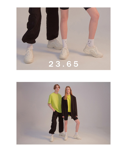 23.65（イーシプサムチョンユクオ）の「23.65（イーシプサムチョンユクオ)ARON 20スニーカー（スニーカー・メンズ・ホワイト/ブラック・24/27）」の21枚目の写真